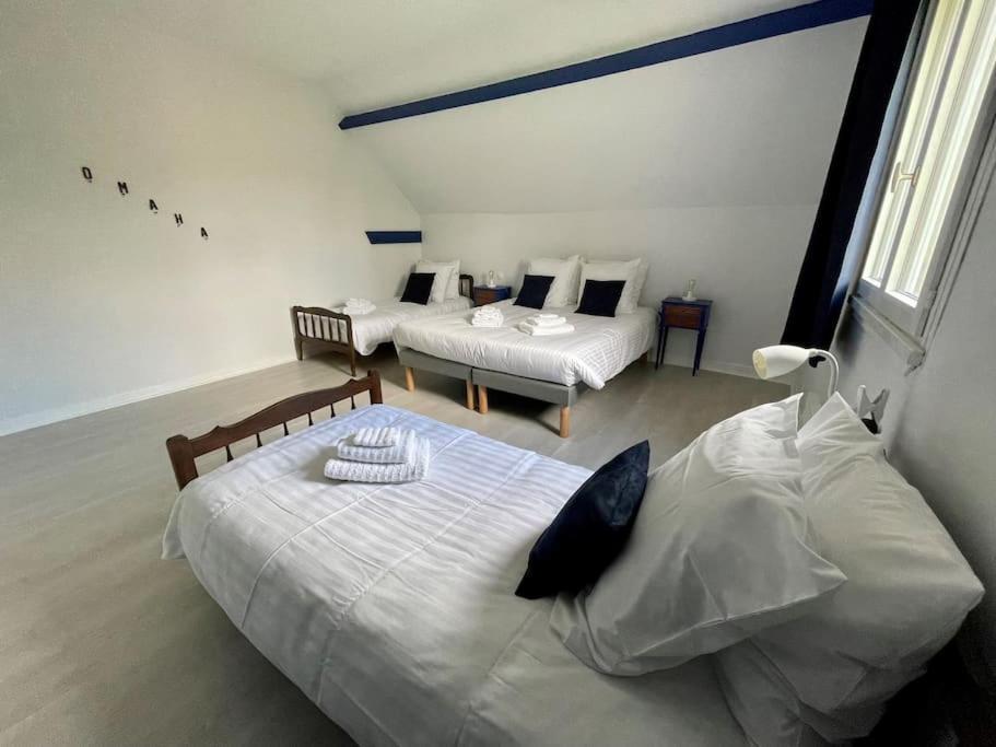 Gite Omaha 3 Etoiles - La Ferme Delaunay Saint-Come-du-Mont Екстер'єр фото