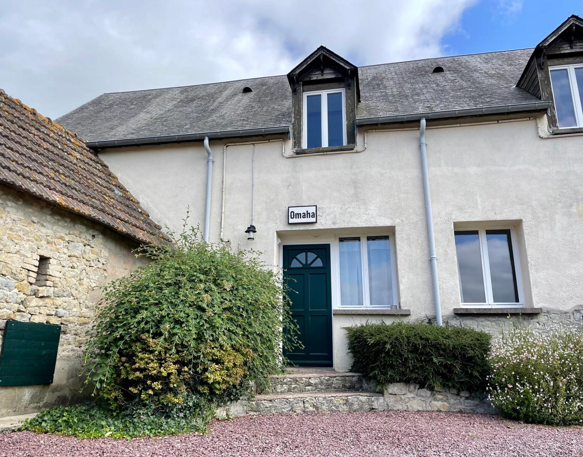 Gite Omaha 3 Etoiles - La Ferme Delaunay Saint-Come-du-Mont Екстер'єр фото